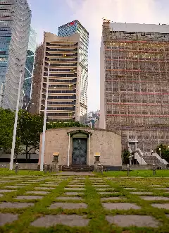 CITY HALL AND MEMORIAL GARDEN