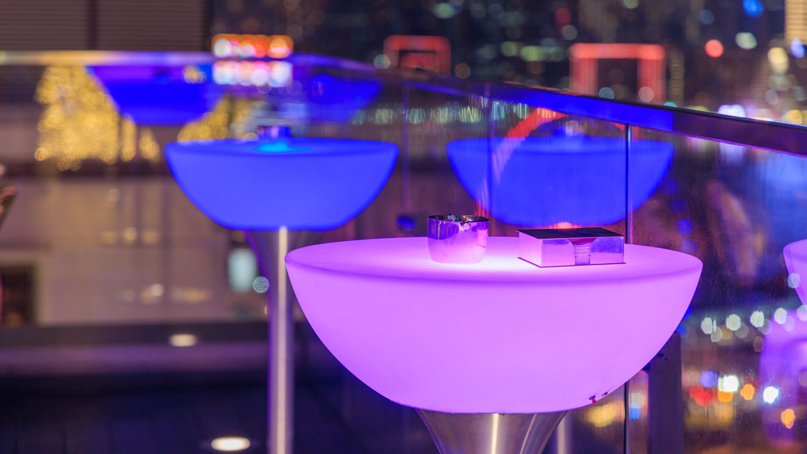 Upscale ambiance at SEVVA