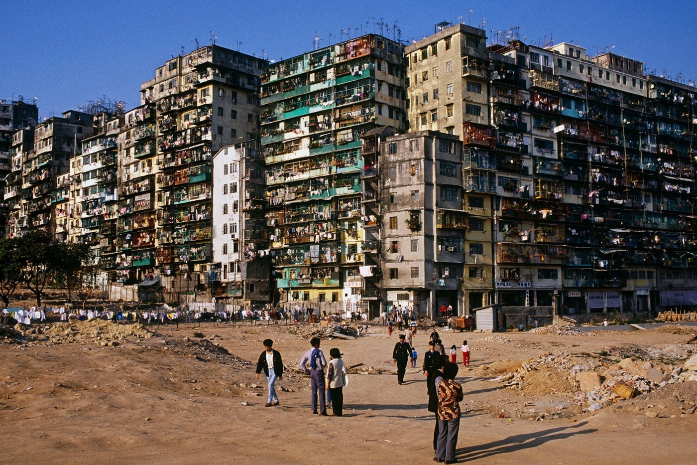 Kowloon Walled City in 1980s
