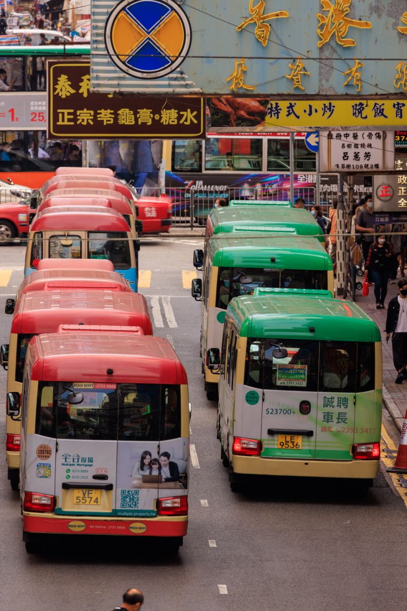 And the Green Minibus alongside