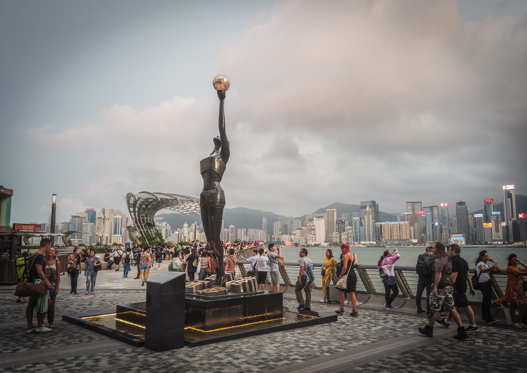 Avenue of Stars which is at Tsim Sha Tsui Promenade